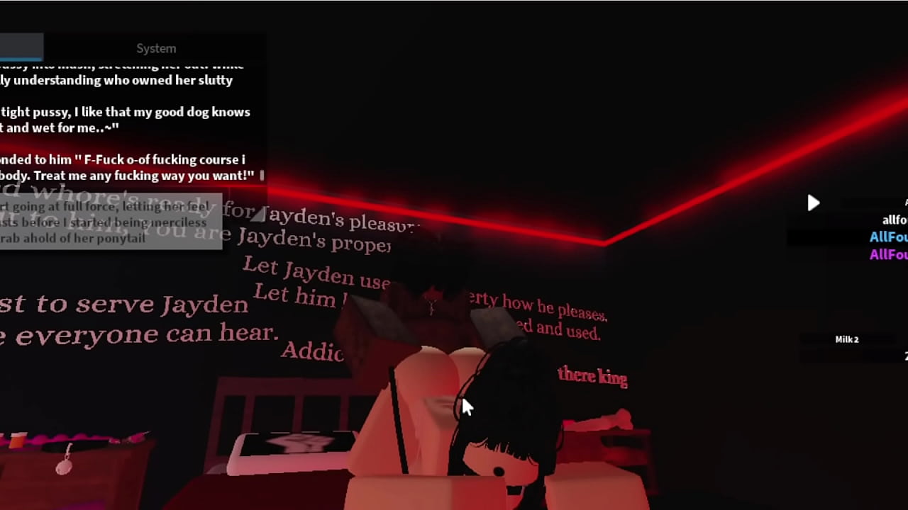 Housewife gets railed by her owner - Roblox