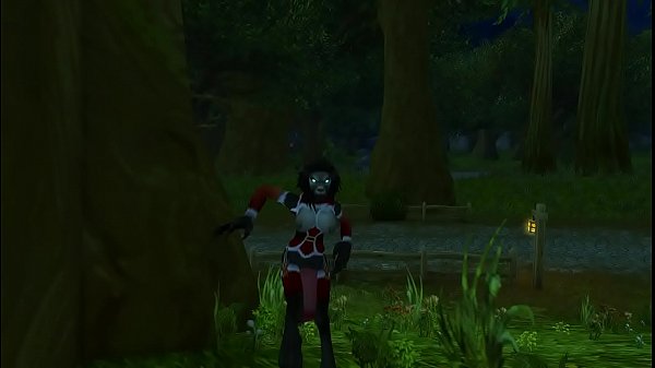 worgen shemale dances naked for your pleasure festive 2 of 3