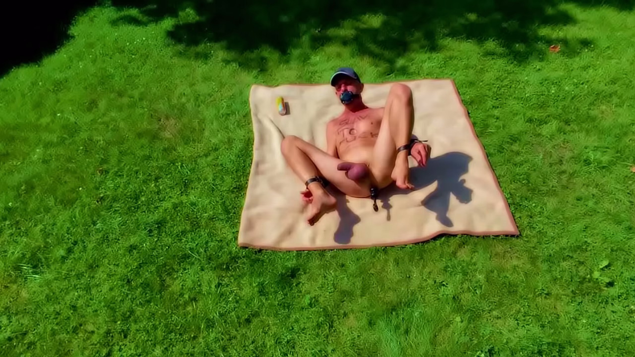 homemade hardcore gay serf fag slut presented outside from his master as public sex and fucktoy for friends and guests