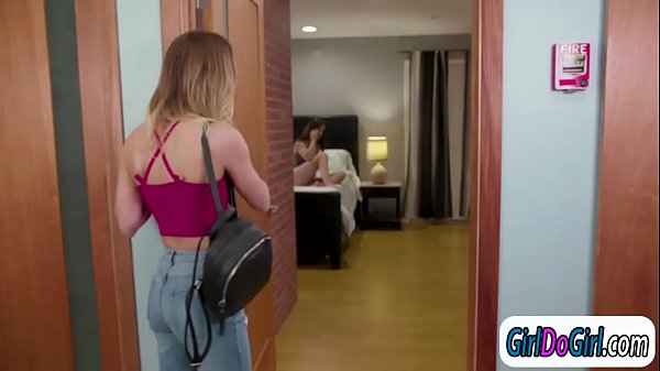 Carter Cruise is hired by Alina Lopez mom to keep an eye out.Alina is fed up by that,but Carter suggests they can have fun.She kisses Alinas neck before they make out.Carter then finger licks Alinas pussy before facesitting her and riding her tongue