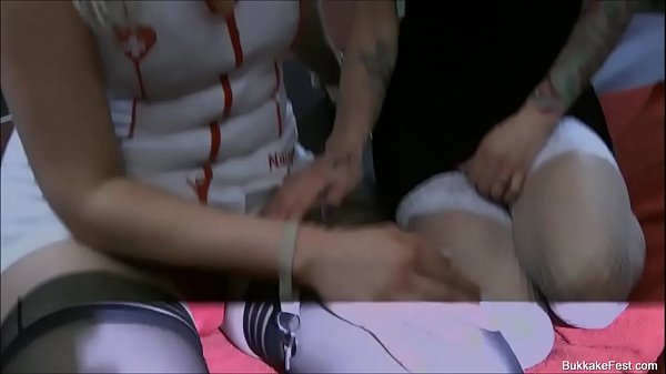 Lovely little Welsh bird Ava enjoyed Jakkis Bukkake Session