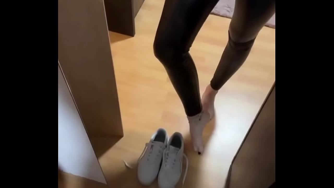 Happy St. Nicholas! #leatherleggings #pedsocks #whiteandgreysock  #feetfetish #teen