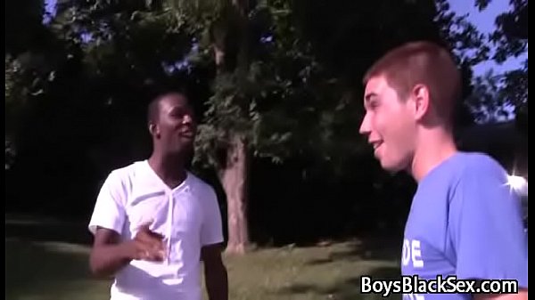 Blacks On Boys - Gay Hardcore Nasty Interracial Fuck Movie 16