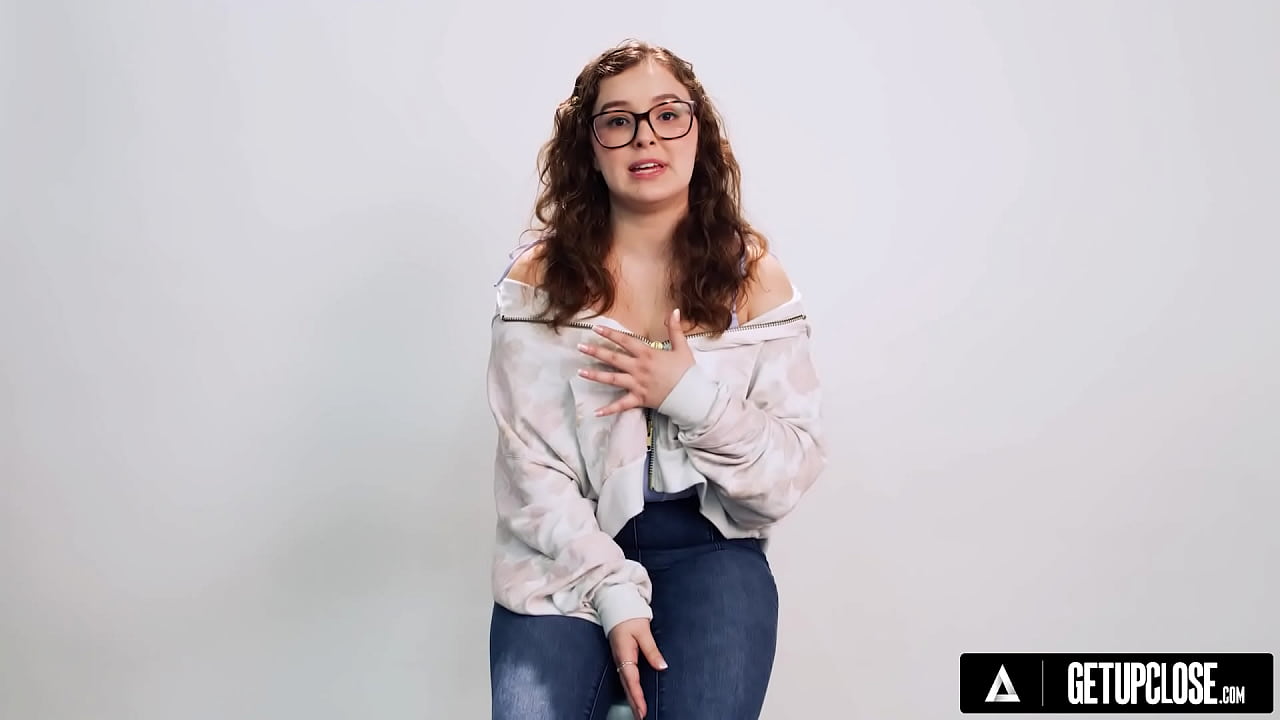 Busty Cutie Solo Masturbates