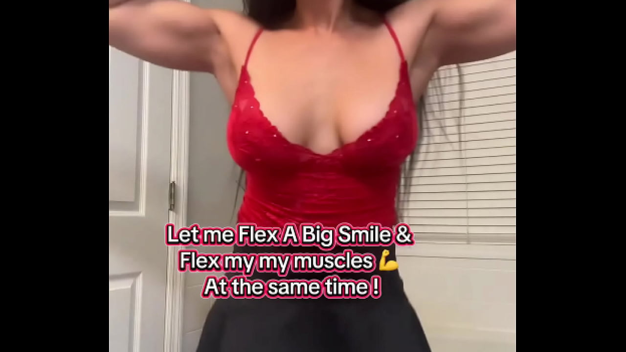 Let me Flex A Big Smile & Flex my muscles at the same time !#happy #model #filipina #flex#strongwomen