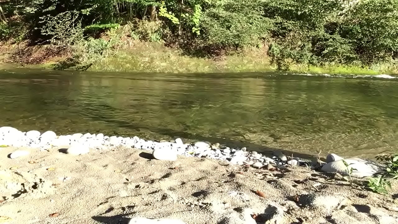 skinny-dipping in October