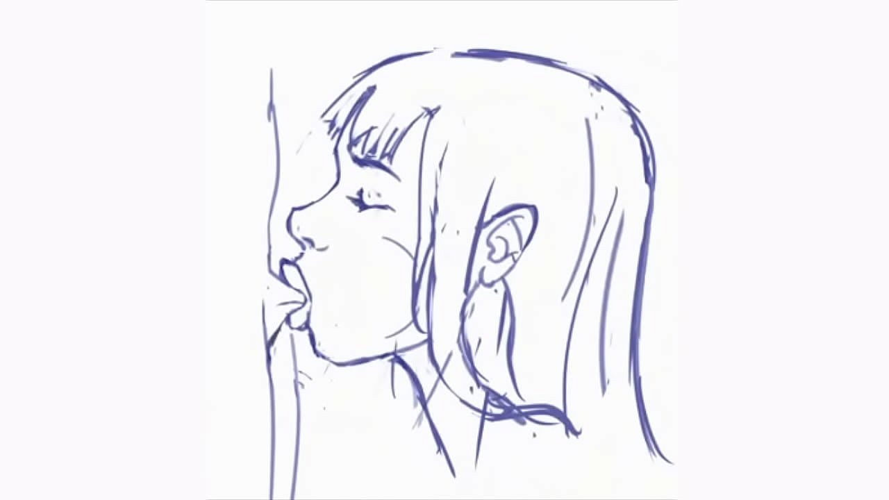 2D cock vore animation
