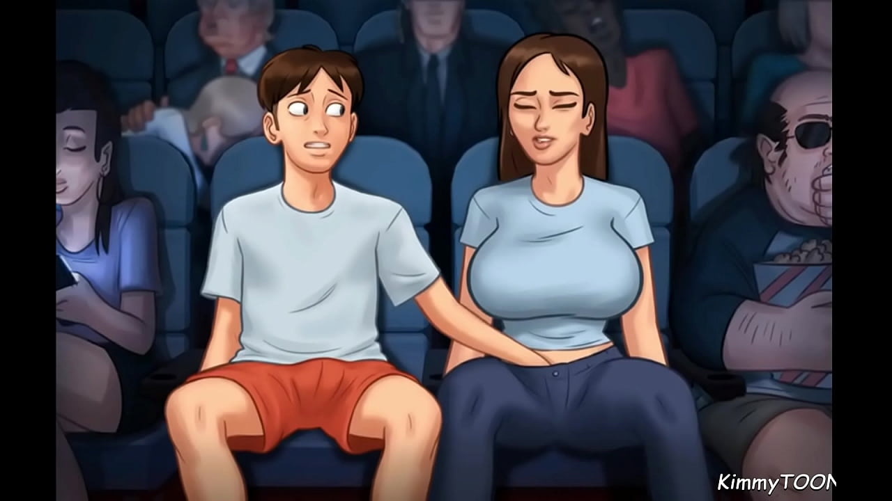 My Hot girl friend lets me finger her in movie theatre