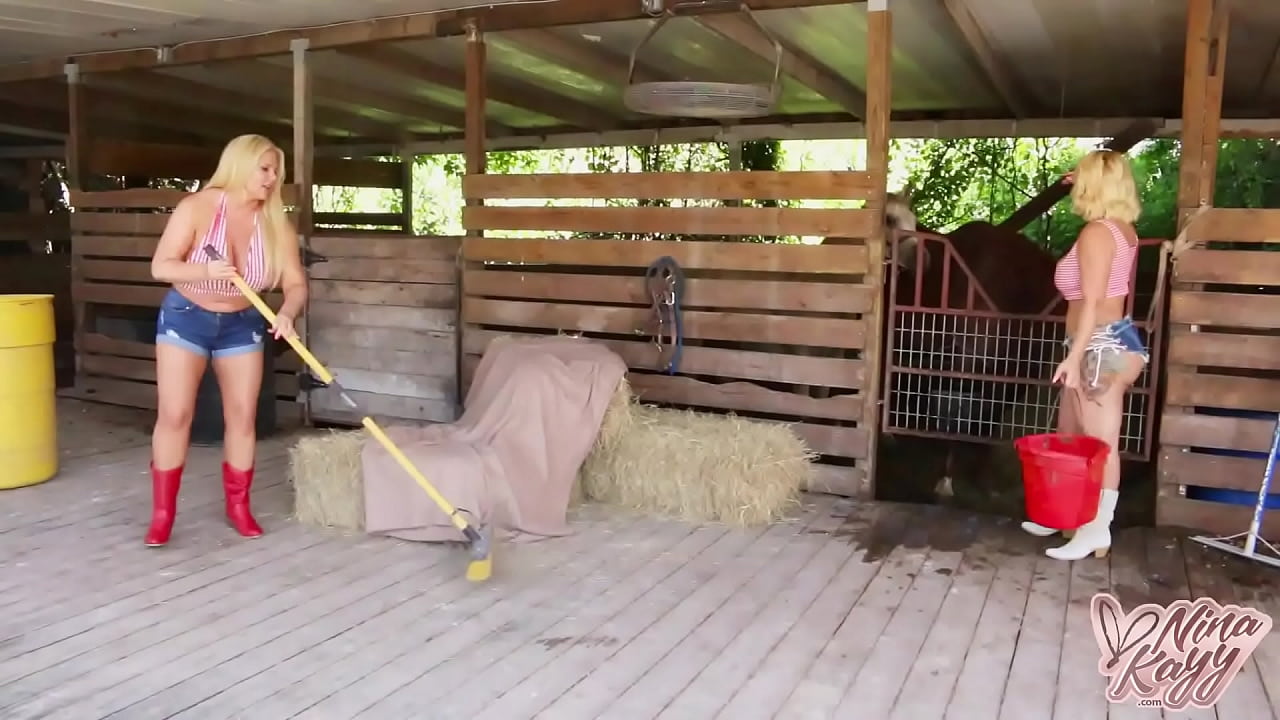 I love that kind of bitches like Karen Fisher and Nina Kayy who give a fuck about wearing fucking sexy outfits while working. Of course Jax Slayher drilled them! Full Video & More Nina @NinaKayy.com