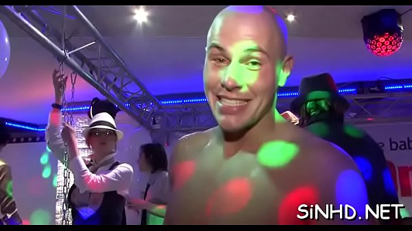 Soaking moist group fellatio