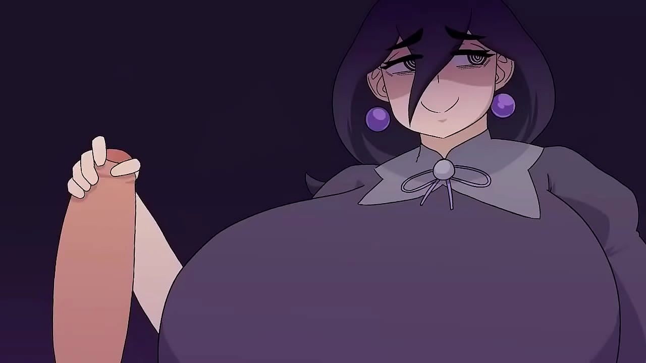 Hex Maniac masturba a una verga hasta sacarle chorros de leche