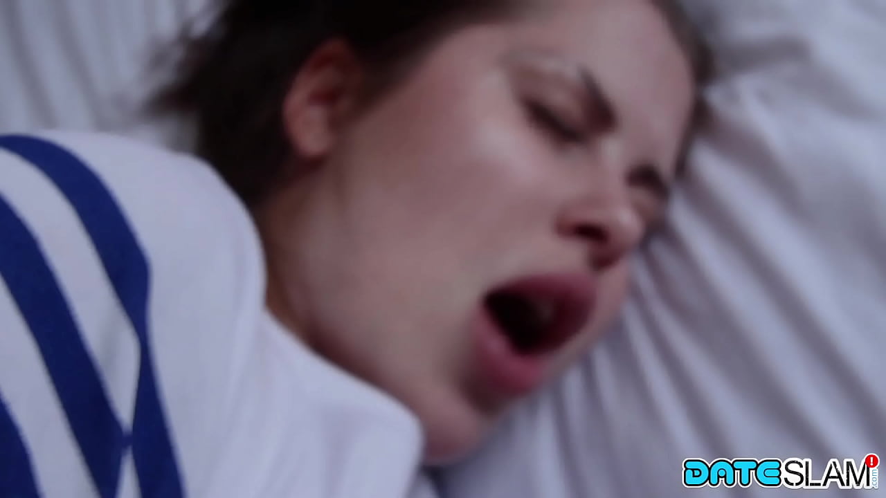 Young brunette bombshell gets big cock - Part 2