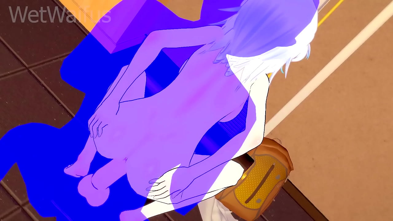 Gawr Gura has Wet and Horny Sex at the Beach - Hololive Hentai