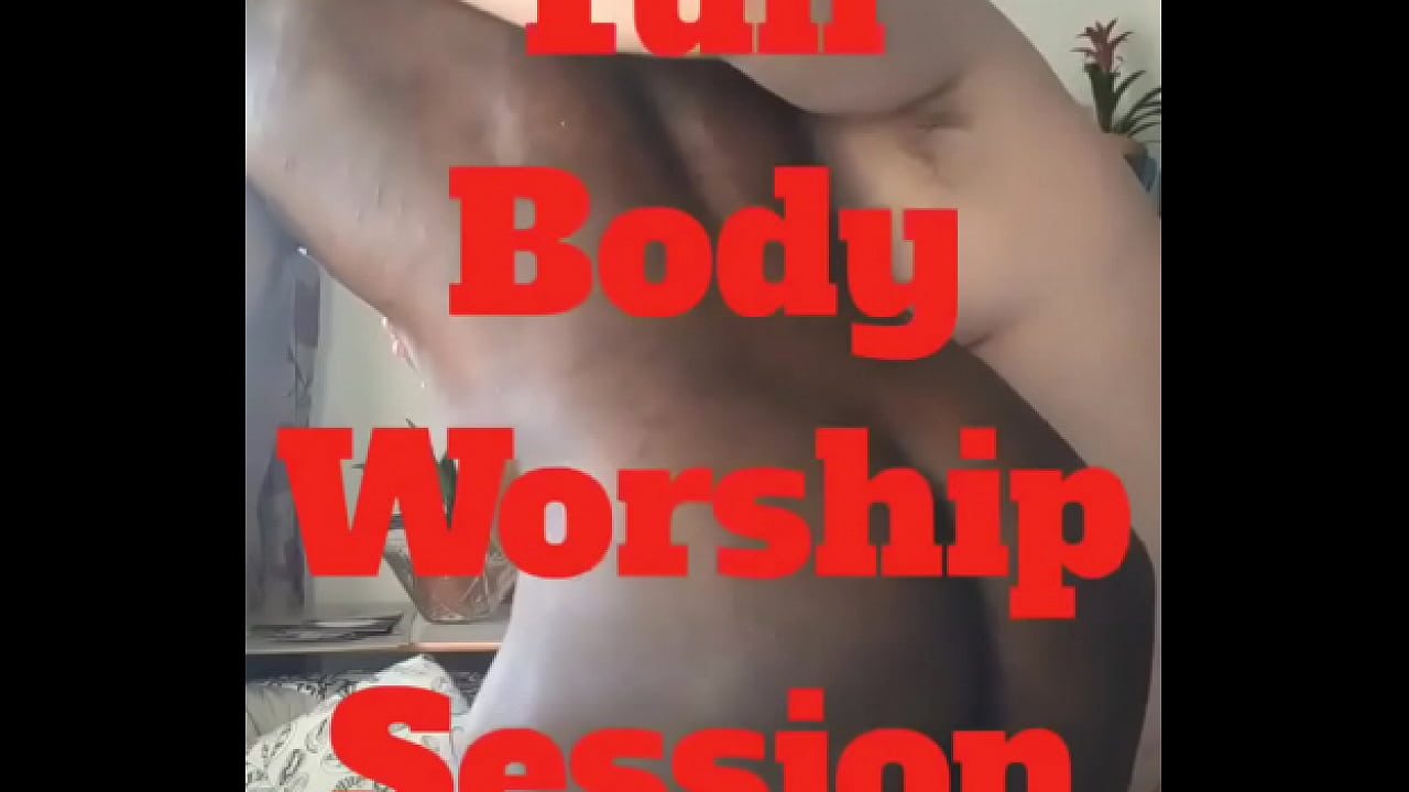 White Chub Worships Black Muscle