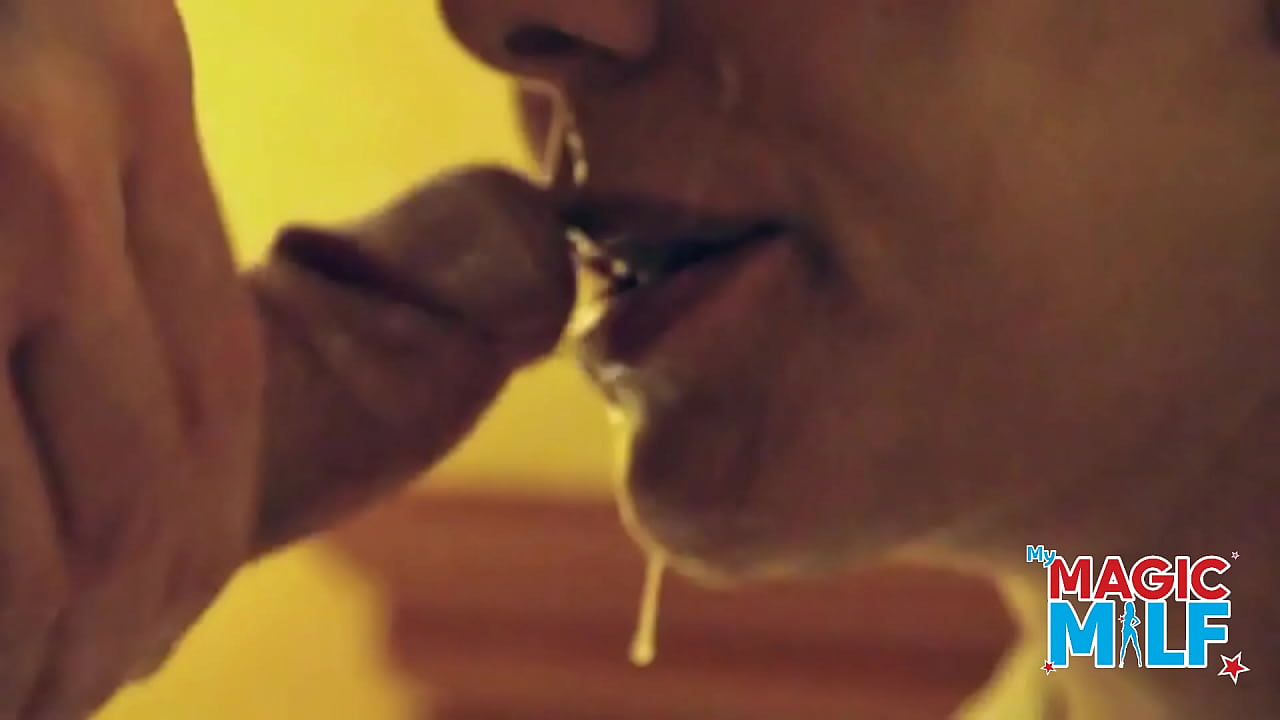 blowjob by busty milf