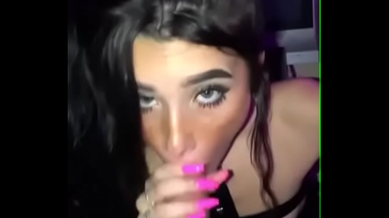 my step sister a complete whore gives me a blowjob