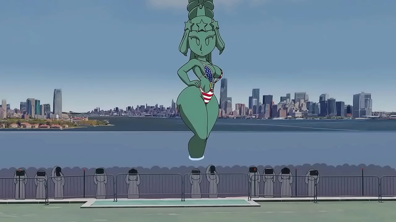 Hot Steatue of Liberty
