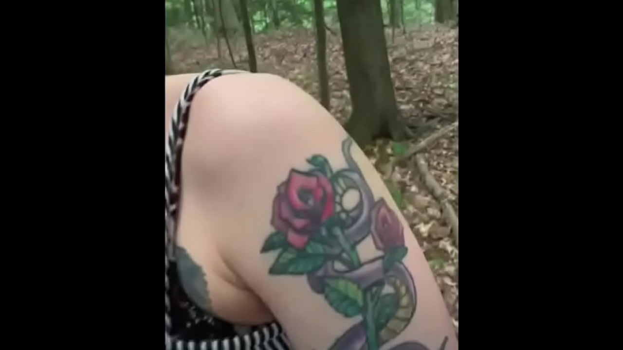 We went to the forest to fuck but didn&rsquo;t expect to get caught