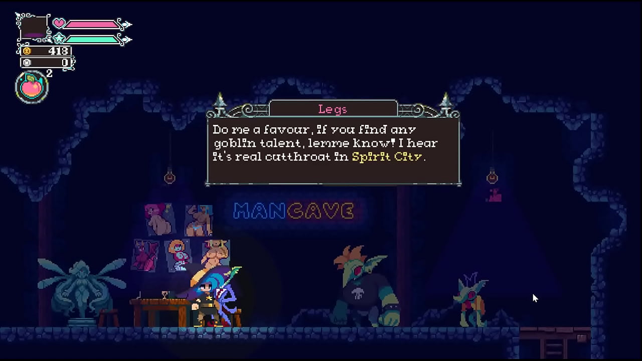 Flip Witch [ Pixel HENTAI Game ] Ep.6 FEMDOM creampie in the forest !