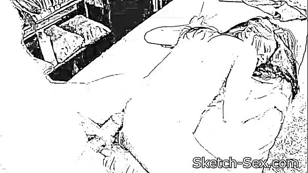 Cute teen girl gets hot massage