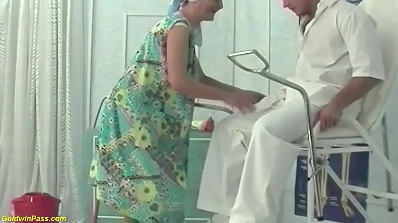 hairy bush ugly 85 years old fets fisted and rough fucked by her clinic gynecologist