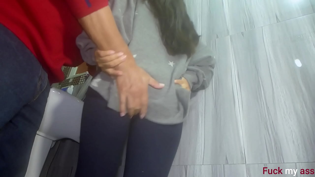 THIS WAS HOW MY ASS LOST ITS VIRGINITY, FUCKED VERY HARD IN A BATHROOM