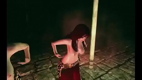 sexy skyrim girls dancing