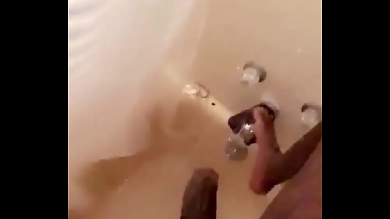 Playing with my big cock slow mo