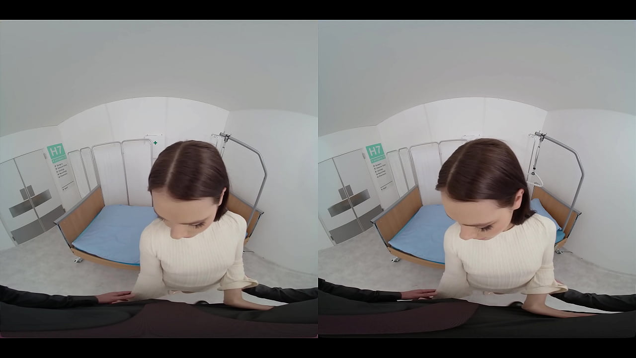 A patient desperately wants a threesome with a male and female doctor, and to her surprise they're both down to get naughty in the hospital.