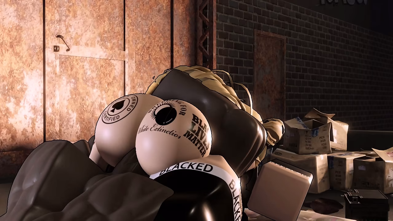 Misa Amane obeys big black cock