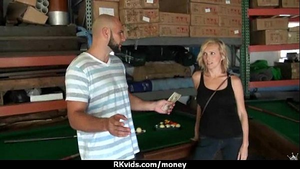 Sexy natural chick trades cash for some rough sex 27