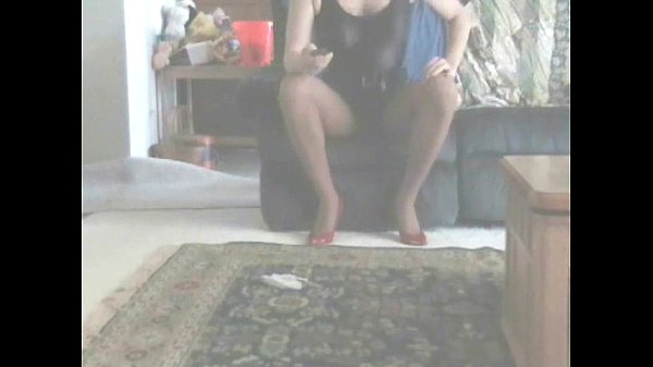 Cross Dresser on the couch