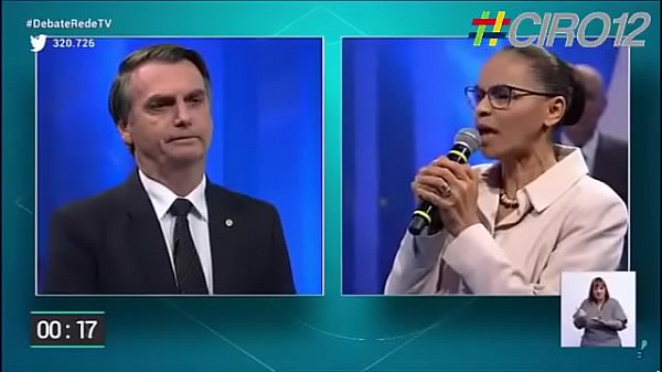 Marina ARREGA&Ccedil;A o cu do bozonaro na argumenta&ccedil;&atilde;o