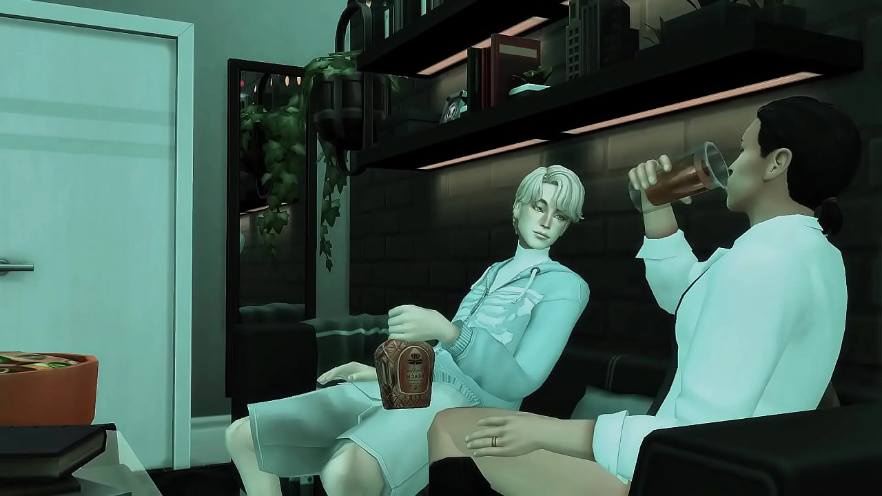 STEPBROTHER SEDUCED HIS STEPNEPHEW FOR HARD ANAL SEX AND FACEFUCK ON HALLOWEEN (SIMS   ANIME HENTAI   SFM)