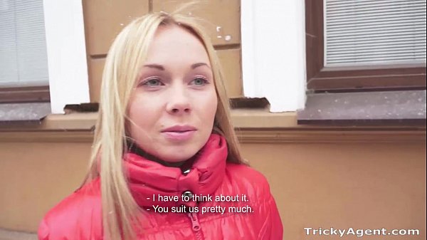 Tricky Agent - This blonde teeny is so cute