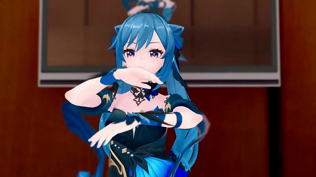 Genshin Impact Keqing Undress Dance And Nude Sex With Kaedehara Kazuha Hentai Mmd 3D Blue Hair (CLIP)