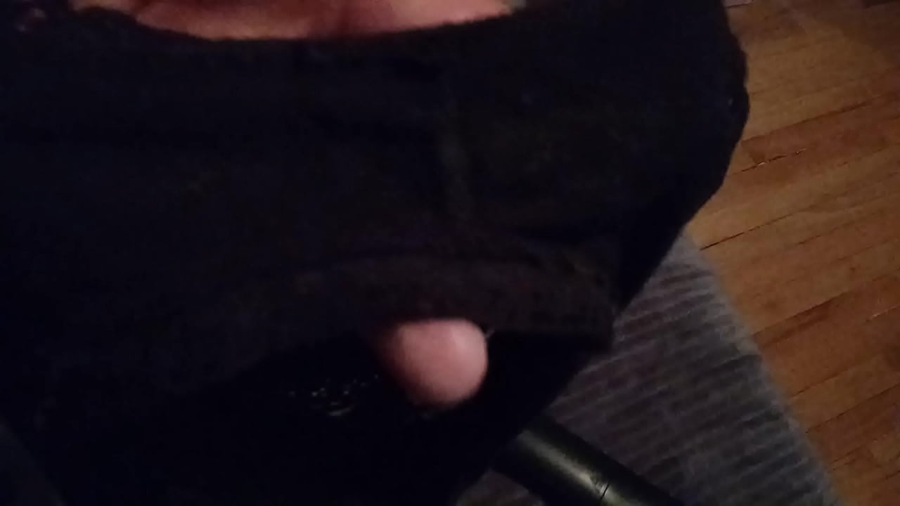 Sniffing panties wet pussy