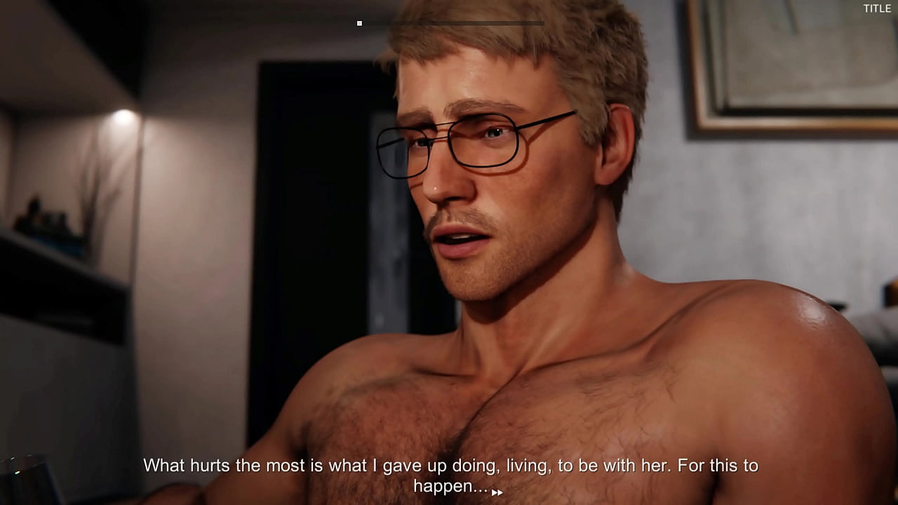 Зашёл в гости к профессору после пар в ВУЗЕ, разговор перешёл в жёсткий секс, анимация из игры