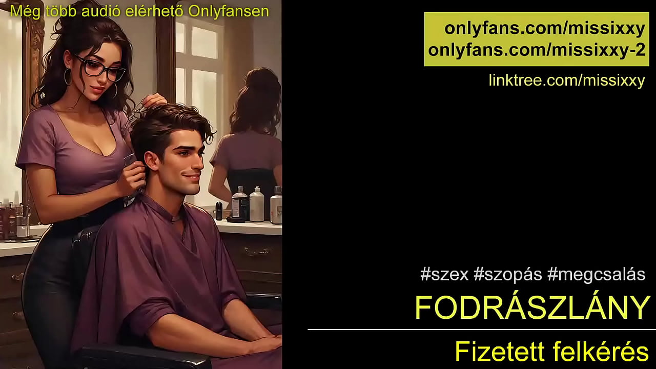 Szex a fodr&aacute;szl&aacute;nnyal -  asmr