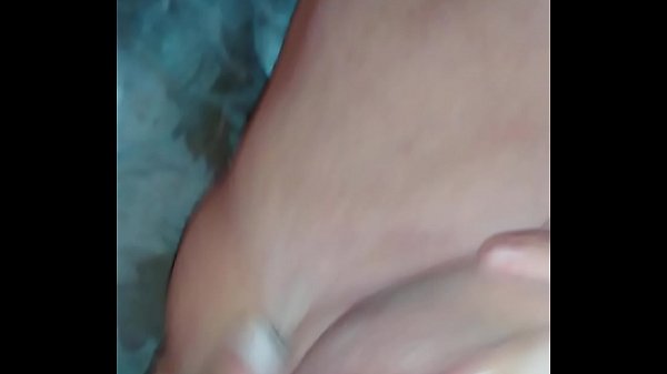 Brian making Leah soak the bed fingering her wet pussy