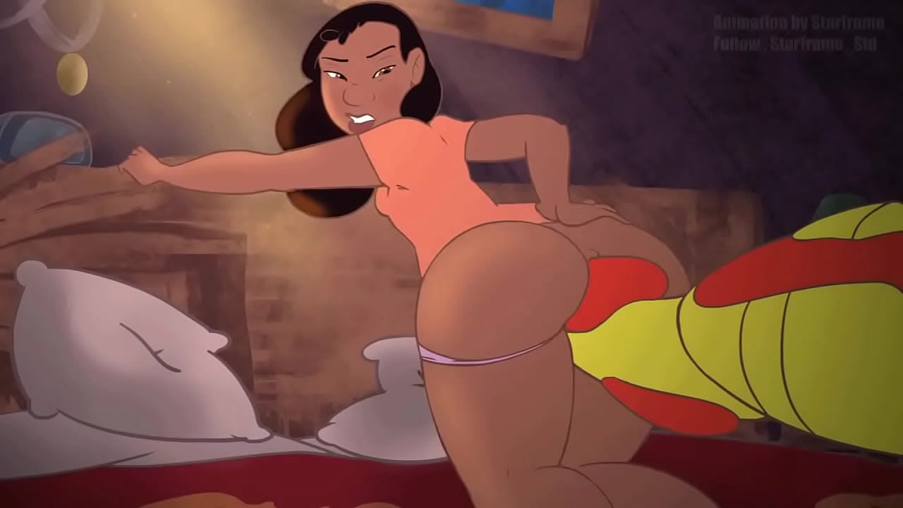 Nani from Lilo and Stich fucks huge toy