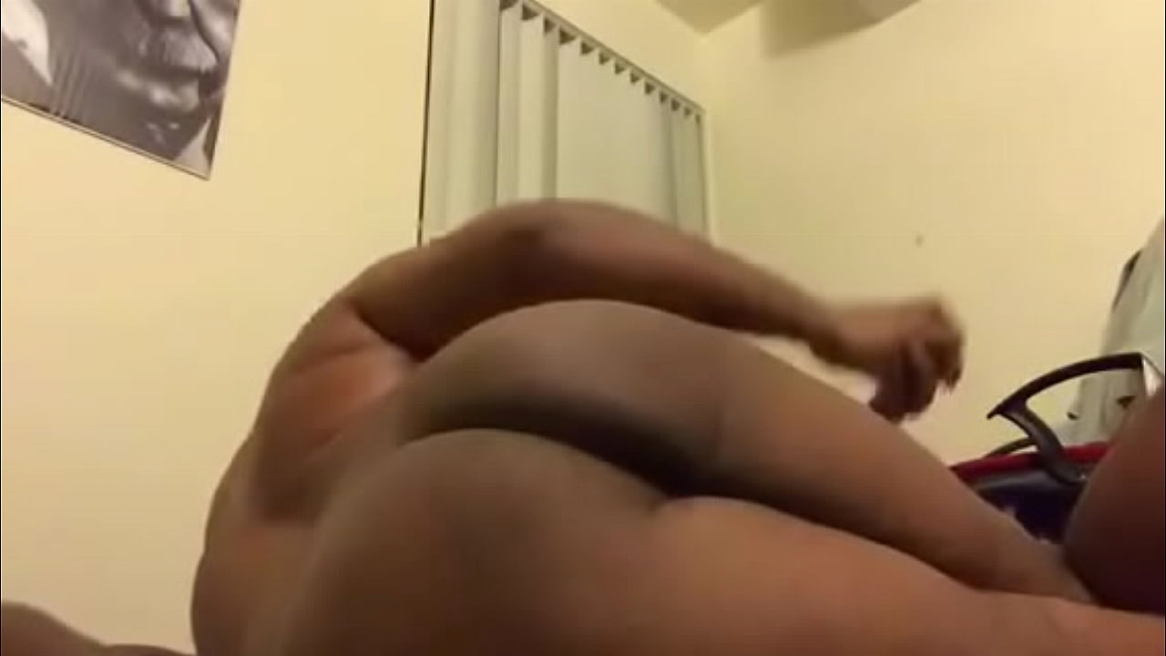 big sexy slutty bottom gay working that ass for his master on a dildo