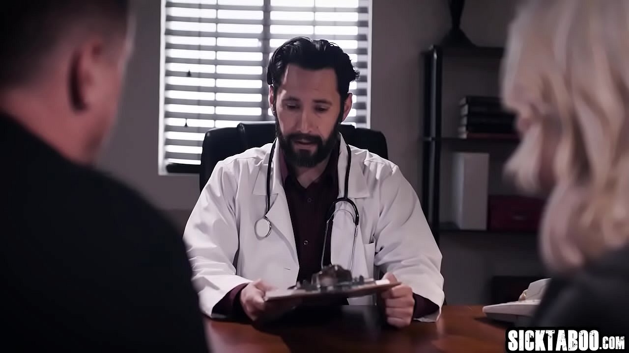 Hot MILF swallowed doctors big cock