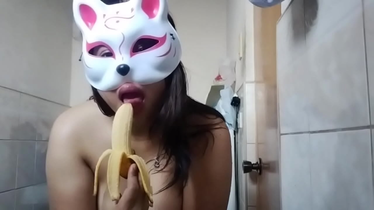 She would suck your cock but she just have a banana