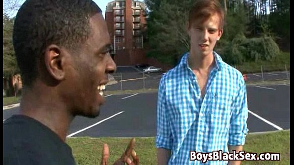BlacksOnBoys -Gay Interracial Bareback Fuck Scene 15