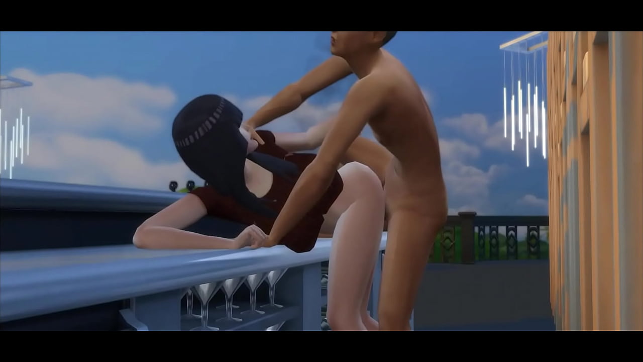 Naruto Hentai Episode 101 They have a party at the bonfire, then Hinata went to talk to the bartender and ends up fucking him like a good whore, she likes it all inside her