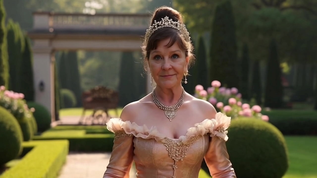 Old mature Harley Quinn cosplay and pussy dripping cum