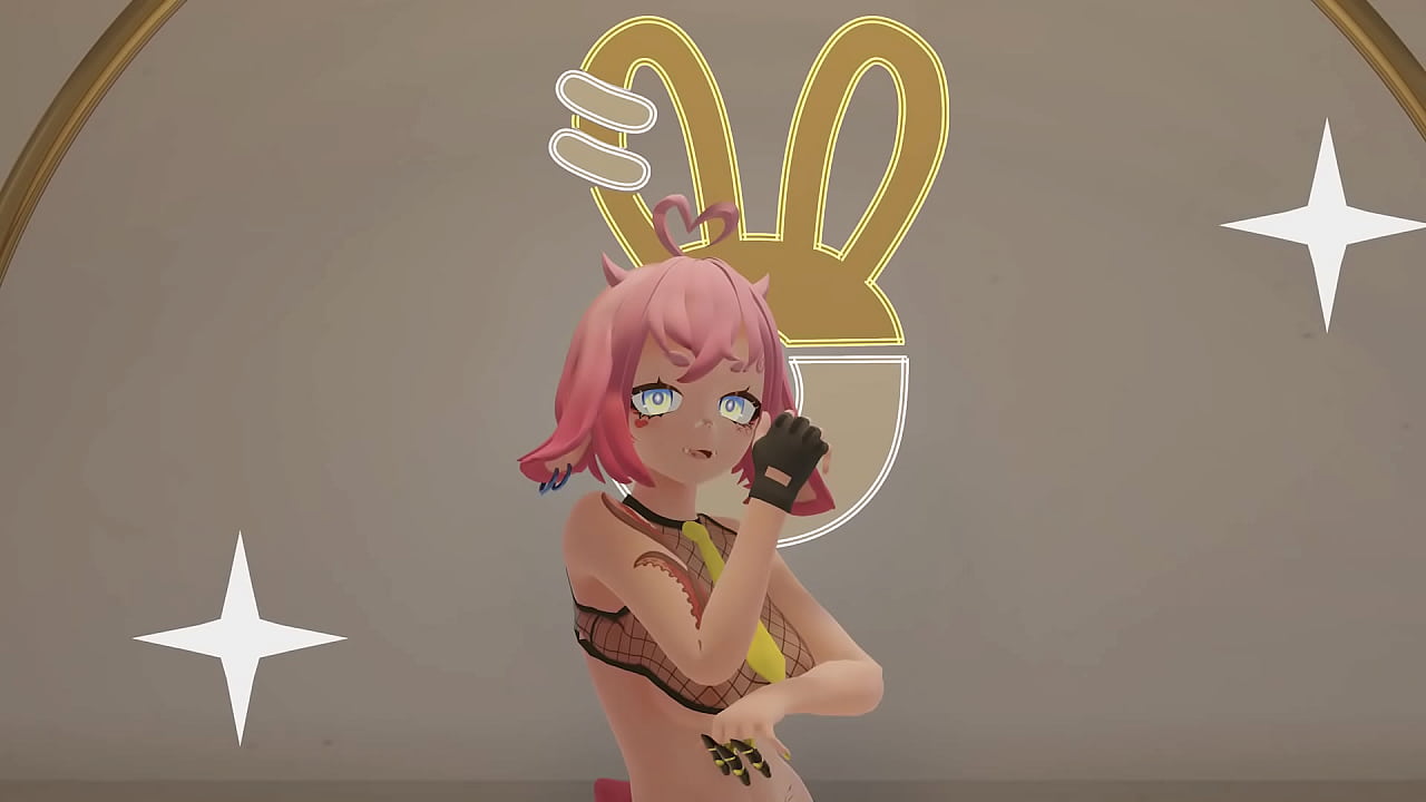 VTUBER STRIPS & DANCES TO KPOP MMD