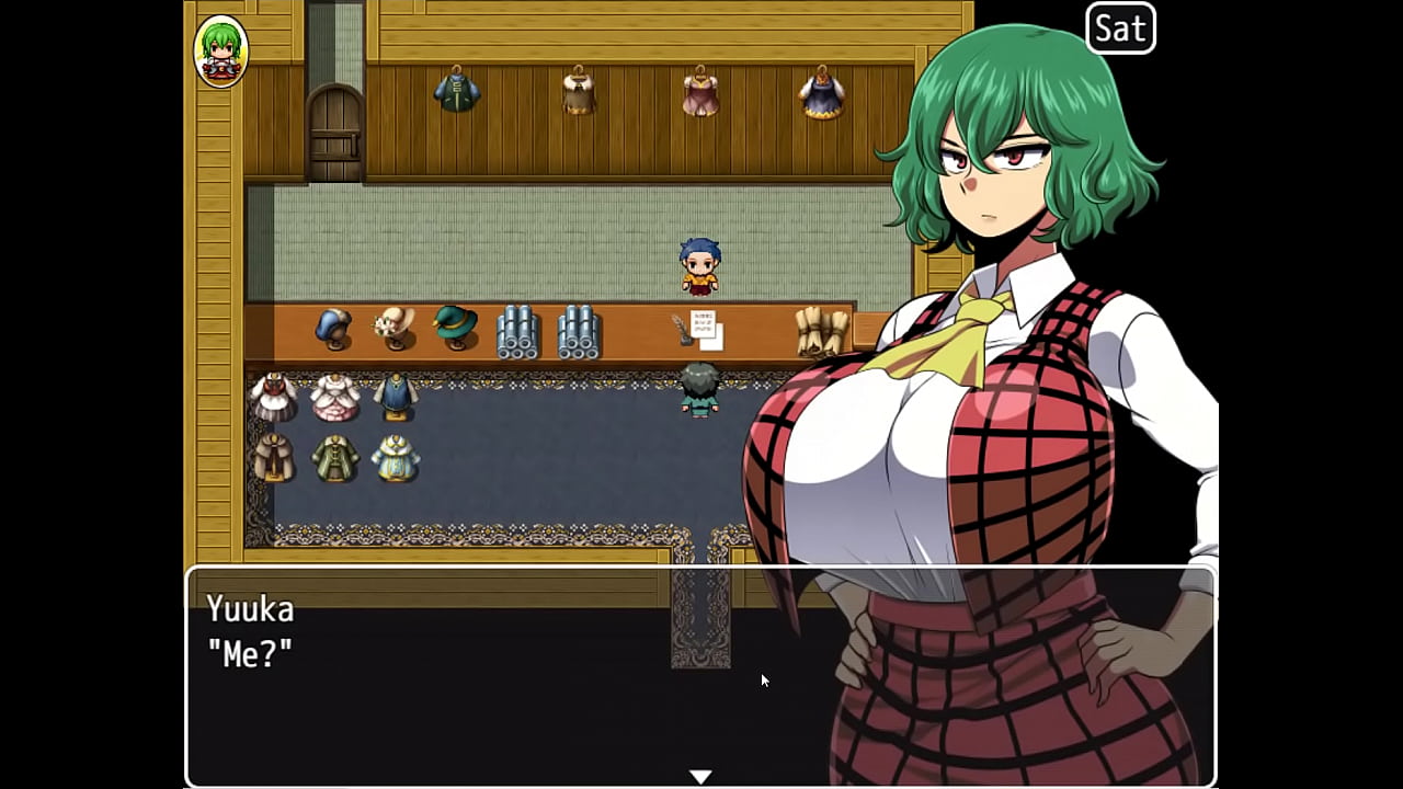 Yuka SSOTY [Porn Play sex game] Ep.3 pervy guy stare at her huge bouncing tits