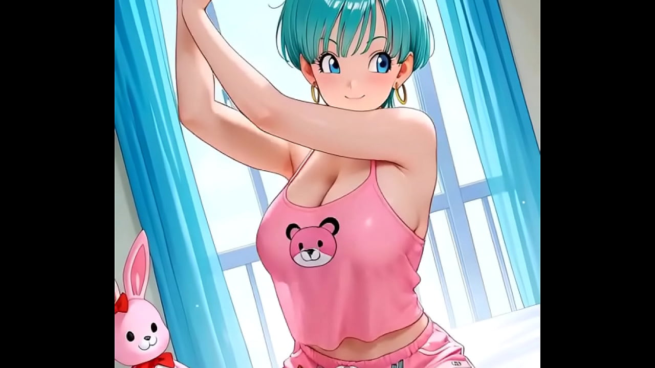 Bulma es pura energ&iacute;a al levantarse de la cama
